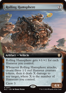 Rolling Hamsphere (BLC-071) [Bloomburrow Commander]: (Extended Art) Foil