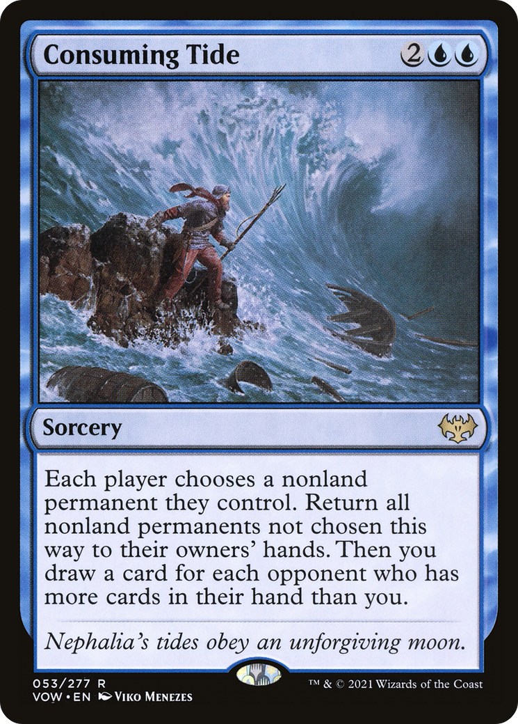 Consuming Tide (VOW-053) [Innistrad: Crimson Vow] Foil
