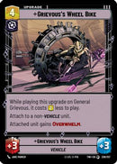 Grievous's Wheel Bike (236/257) [Twilight of the Republic] Foil