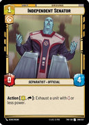 Independent Senator (206/257) [Twilight of the Republic] Foil