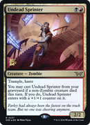 Undead Sprinter (PRE-237S) [Duskmourn: House of Horror Promos] Foil