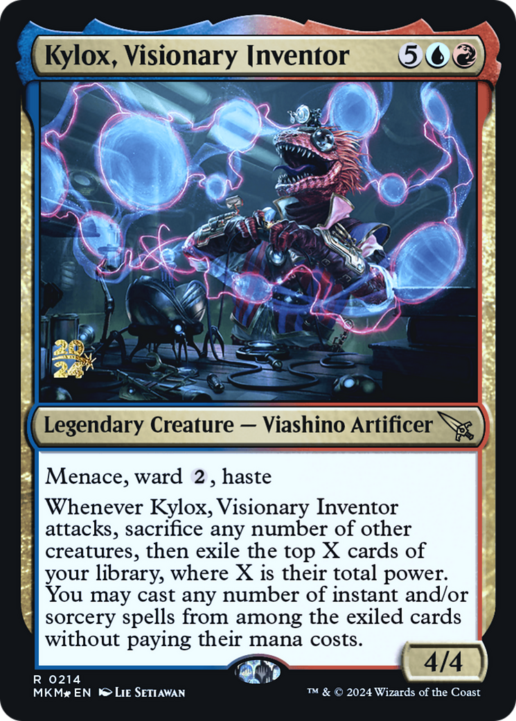 Kylox, Visionary Inventor (PRE-214S) [Murders at Karlov Manor Promos] Foil