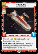 Resolute - Under Anakin's Command (151/257) [Twilight of the Republic] Foil