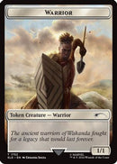Warrior Token (Rainbow Foil) (SLD-1752) [Secret Lair Drop] Foil
