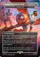 Captain America's Aid - Sigarda's Aid (Rainbow Foil) (SLD-1727) [Secret Lair Drop Series] Foil