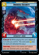 Droideka Security (037/257) [Twilight of the Republic] Foil