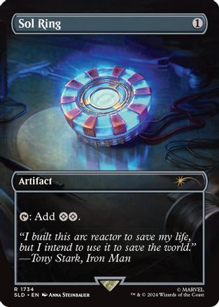 Sol Ring (1734) (Rainbow Foil) (SLD-1734) [Secret Lair Drop] Foil
