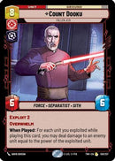Count Dooku - Fallen Jedi (138/257) [Twilight of the Republic] Foil
