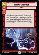 Unlimited Power (156/257) [Twilight of the Republic] Foil