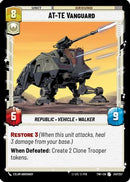AT-TE Vanguard (247/257) [Twilight of the Republic] Foil