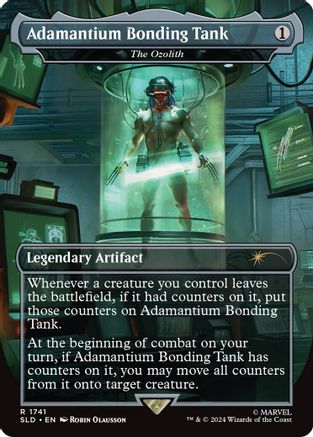 Adamantium Bonding Tank - The Ozolith (Rainbow Foil) (SLD-1741) [Secret Lair Drop] Foil