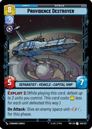 Providence Destroyer (038/257) [Twilight of the Republic] Foil
