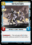 41st Elite Corps (045/257) [Twilight of the Republic] Foil
