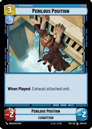 Perilous Position (070/257) [Twilight of the Republic] Foil