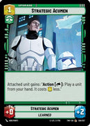 Strategic Acumen (120/257) [Twilight of the Republic] Foil