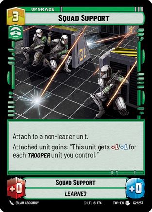 Squad Support (122/257) [Twilight of the Republic] Foil