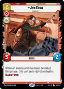 Jyn Erso - Stardust (143/257) [Twilight of the Republic] Foil