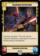 Shadowed Intentions (220/257) [Twilight of the Republic] Foil
