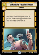 Unmasking the Conspiracy (223/257) [Twilight of the Republic] Foil
