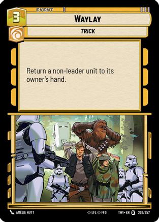 Waylay (226/257) [Twilight of the Republic] Foil