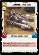 Armored Saber Tank (245/257) [Twilight of the Republic] Foil