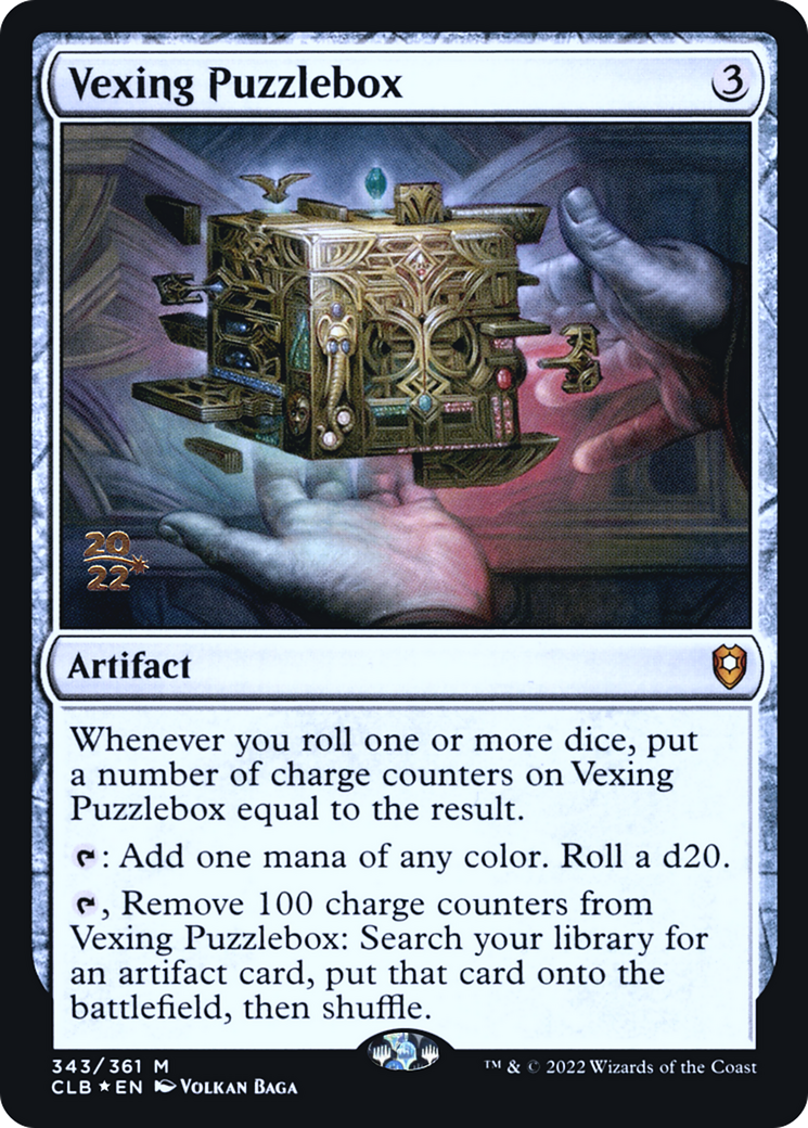 Vexing Puzzlebox (PRE-343S) [Battle for Baldur's Gate Promos] Foil