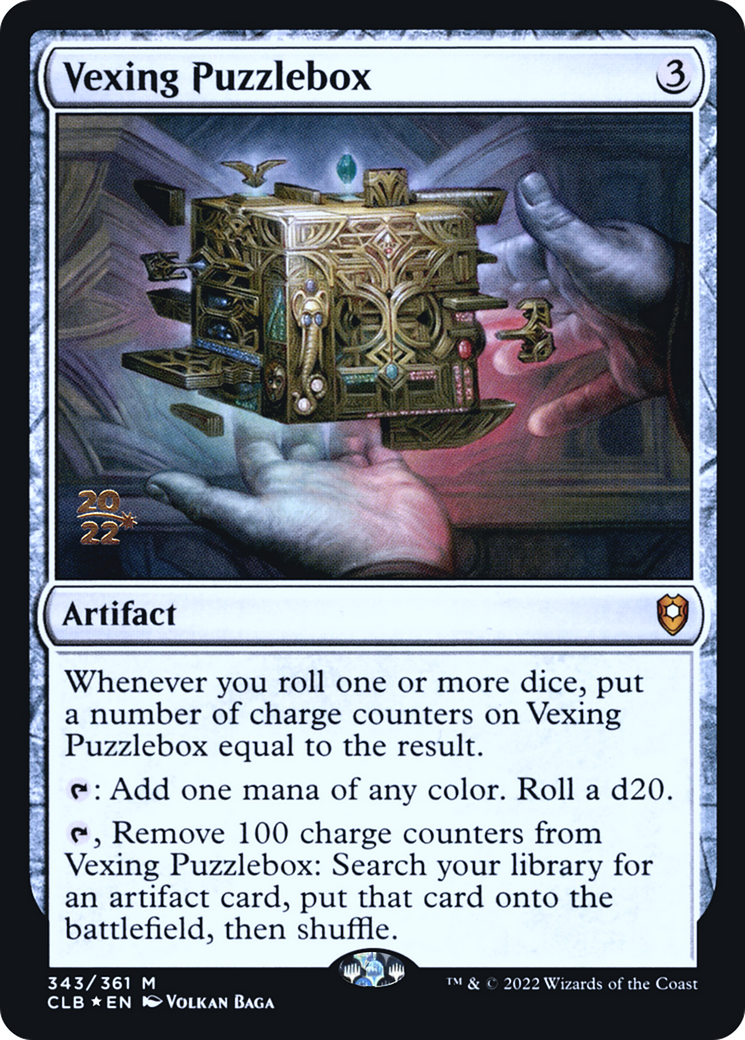 Vexing Puzzlebox (PRE-343) [Battle for Baldur's Gate Promos] Foil
