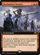Mechanized Warfare (BRO-338) [The Brothers' War]: (Extended Art) Foil