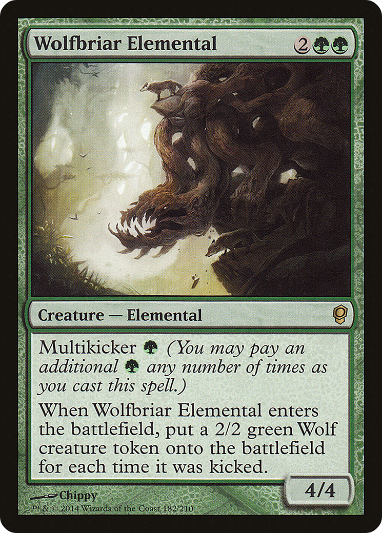 Wolfbriar Elemental (CNS-182) [Conspiracy]