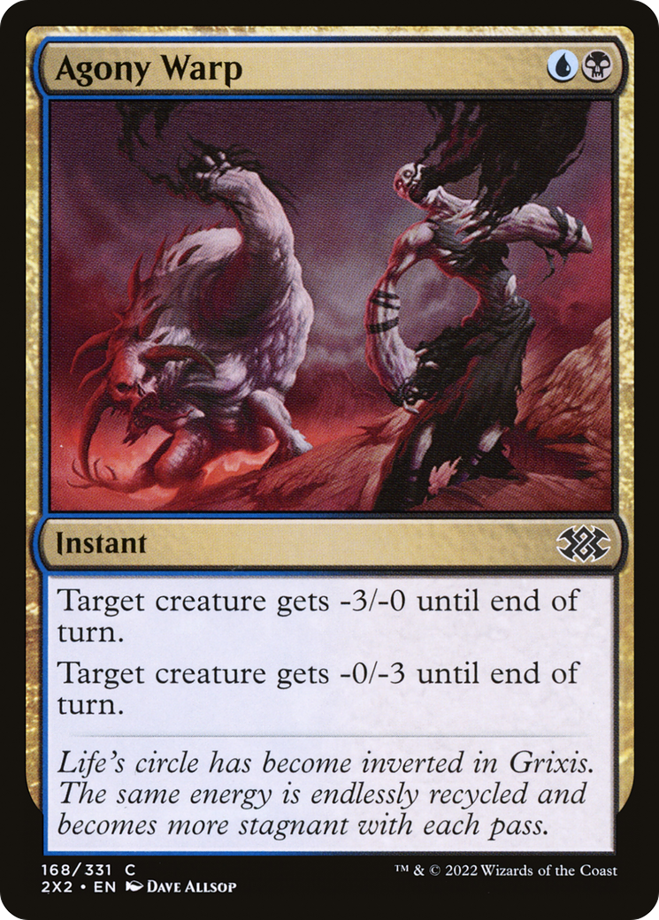 Agony Warp (2X2-168) [Double Masters 2022]