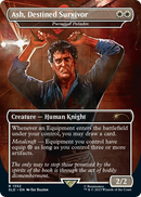 Ash, Destined Survivor - Puresteel Paladin (SLD-1352) (Borderless) [Secret Lair Drop]