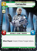 Captain Rex - Lead by Example (Hyperspace) (09/20) [Twilight of the Republic Weekly Play Promos] Foil