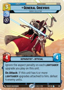 General Grievous - Trophy Collector (Hyperspace) (307) [Twilight of the Republic] Foil