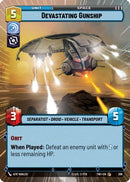 Devastating Gunship (Hyperspace) (309) [Twilight of the Republic] Foil