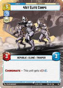 41st Elite Corps (Hyperspace) (318) [Twilight of the Republic] Foil