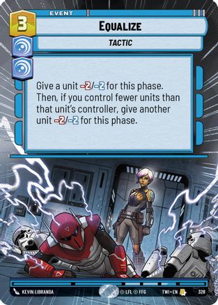 Equalize (Hyperspace) (328) [Twilight of the Republic] Foil