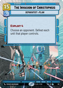 The Invasion of Christophsis (Hyperspace) (351) [Twilight of the Republic] Foil