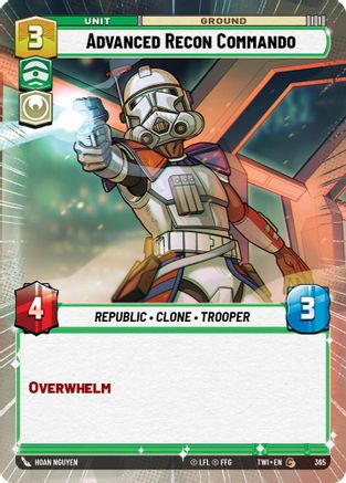 Advanced Recon Commando (Hyperspace) (365) [Twilight of the Republic] Foil