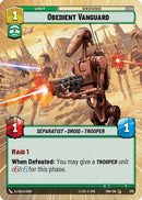 Obedient Vanguard (Hyperspace) (375) [Twilight of the Republic] Foil