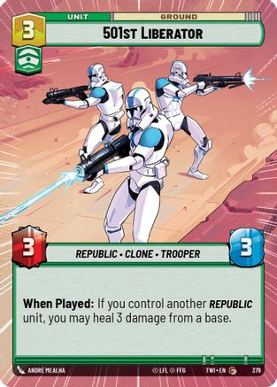 501st Liberator (Hyperspace) (379) [Twilight of the Republic] Foil
