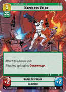 Nameless Valor (Hyperspace) (389) [Twilight of the Republic] Foil