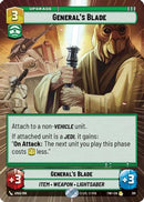 General's Blade (Hyperspace) (391) [Twilight of the Republic] Foil