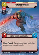 Savage Opress - Monster (Hyperspace) (405) [Twilight of the Republic] Foil