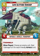 Low Altitude Gunship (Hyperspace) (416) [Twilight of the Republic] Foil