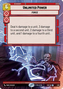 Unlimited Power (Hyperspace) (423) [Twilight of the Republic] Foil