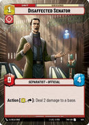 Disaffected Senator (Hyperspace) (424) [Twilight of the Republic] Foil