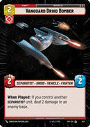 Vanguard Droid Bomber (Hyperspace) (427) [Twilight of the Republic] Foil