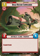 Bold Recon Commando (Hyperspace) (428) [Twilight of the Republic] Foil