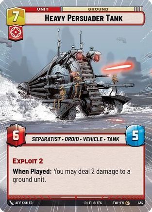 Heavy Persuader Tank (Hyperspace) (434) [Twilight of the Republic] Foil