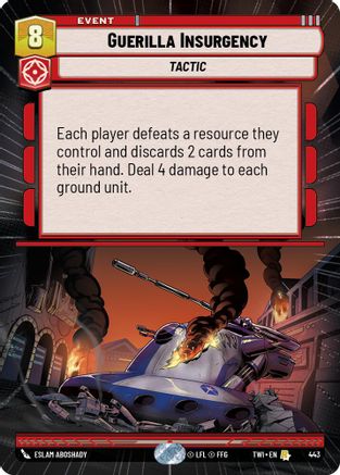 Guerilla Insurgency (Hyperspace) (443) [Twilight of the Republic] Foil